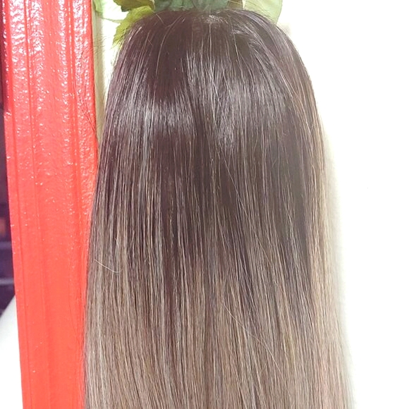 Essentials (by Janet Collection) HD Lace Wig: Eunice (Color: M.BLYG/CARAMEL) - Picture 6 of 16